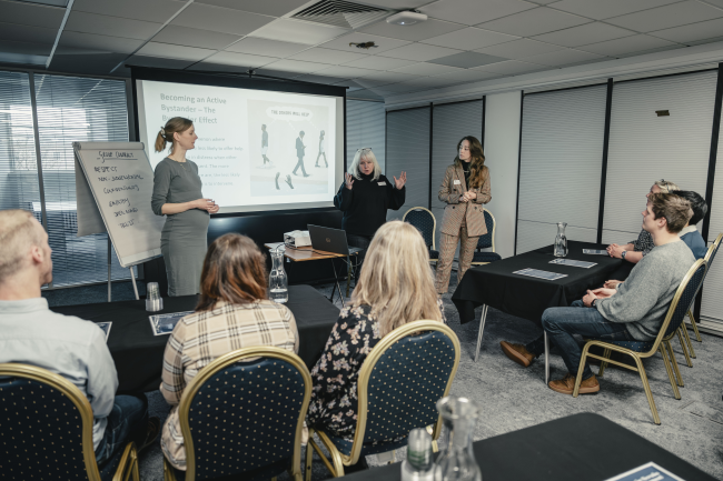 A course taking place in blythswood square